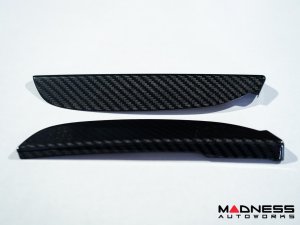 Maserati Ghibli Exterior Trim - Carbon Fiber - C Pillar Trim Cover Kit - Feroce Carbon